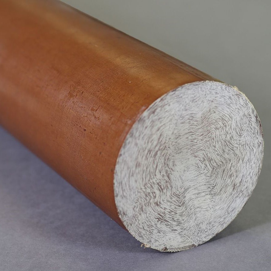 1" Diameter Canvas Phenolic Rod – Priced Per Foot, Cut To Size, Unbranded